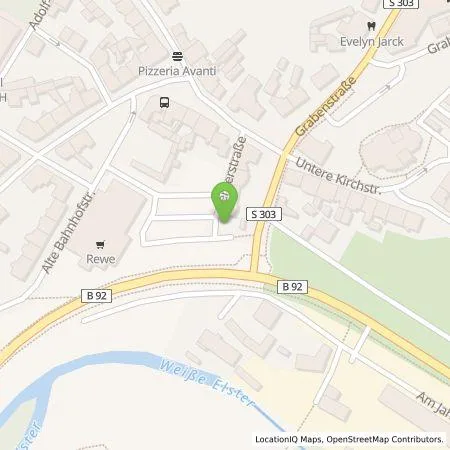 Standortübersicht der Tankstelle Stadtwerke OELSNITZ/V. GmbH in 08606 Oelsnitz/V.