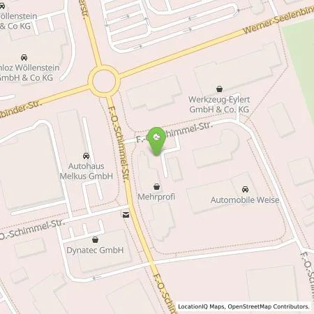 Standortübersicht der Tankstelle HEOS Object GmbH & Co. KG in 09120 Chemnitz