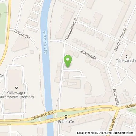 Standortübersicht der Tankstelle HEOS Object GmbH & Co. KG in 09111 Chemnitz