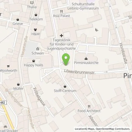 Standortübersicht der Tankstelle Bio-Energie Pirmasens GmbH in 66953 Pirmasens