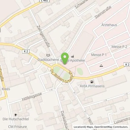 Standortübersicht der Tankstelle Bio-Energie Pirmasens GmbH in 66953 Pirmasens