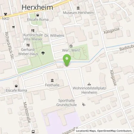 Standortübersicht der Tankstelle Gemeindewerke Herxheim (Eigenbetrieb) in 76863 Herxheim