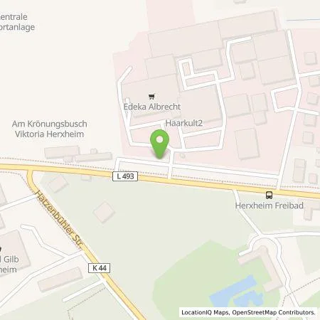 Standortübersicht der Tankstelle Gemeindewerke Herxheim (Eigenbetrieb) in 76863 Herxheim