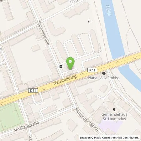 Standortübersicht der Tankstelle ORLEN Deutschland GmbH in 38114 Braunschweig