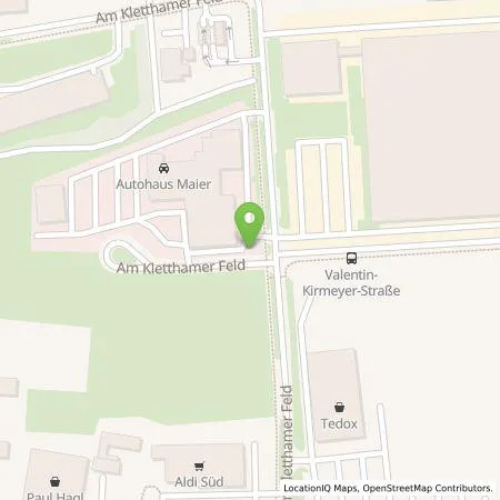 Standortübersicht der Tankstelle Überlandwerk Erding GmbH & Co KG in 85435 Erding