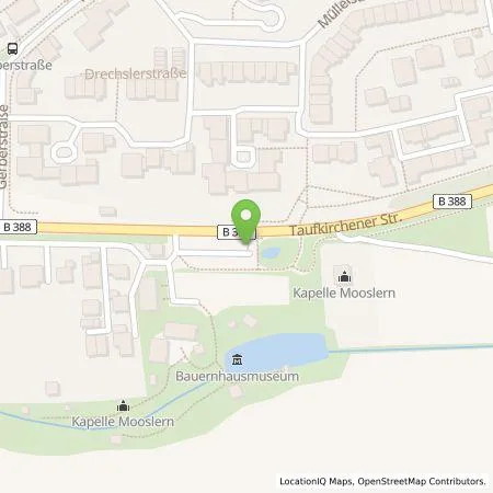 Standortübersicht der Tankstelle Überlandwerk Erding GmbH & Co KG in 85435 Erding