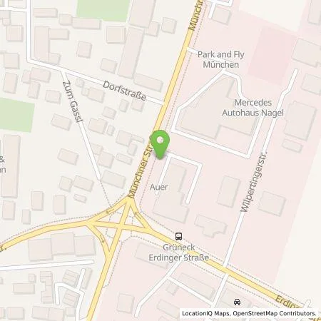 Standortübersicht der Tankstelle Überlandwerk Erding GmbH & Co KG in 85375 Neufahrn b. Freising