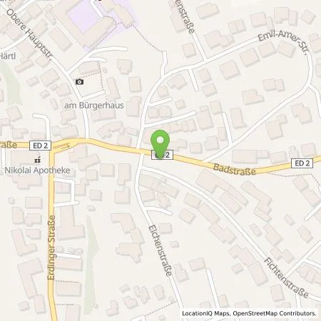 Standortübersicht der Tankstelle Überlandwerk Erding GmbH & Co KG in 85456 Wartenberg