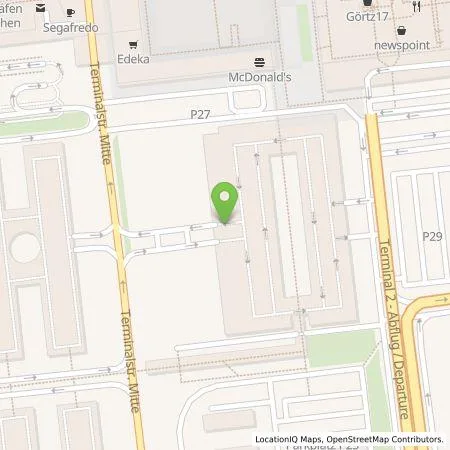 Standortübersicht der Tankstelle Flughafen München GmbH in 85446 Oberding