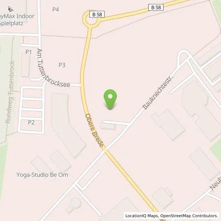 Standortübersicht der Tankstelle Servicewerke Westfalen GmbH & Co. KG in 59269 Beckum