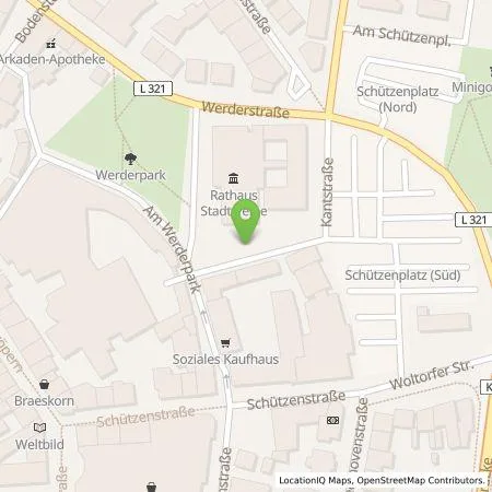 Standortübersicht der Tankstelle Stadtwerke Peine GmbH in 31224 Peine