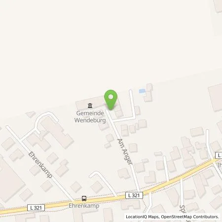 Standortübersicht der Tankstelle Stadtwerke Peine GmbH in 38176 Wendeburg