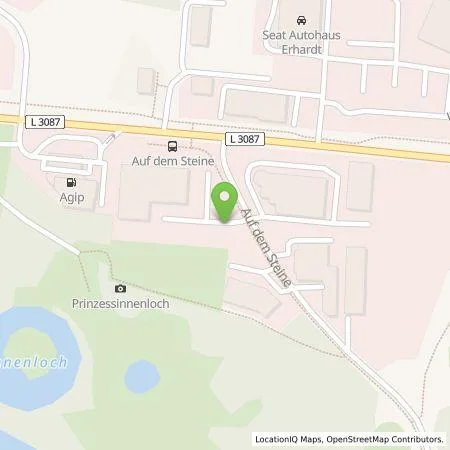 Standortübersicht der Tankstelle Ehrhardt AG - Suhl2024 in 98693 Ilmenau