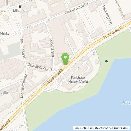 Standortübersicht der Tankstelle SWS Energie GmbH in 18439 Stralsund