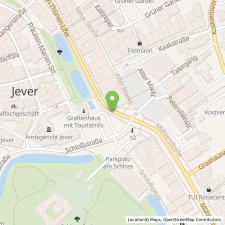 Standortübersicht der Tankstelle FriesenEnergie GmbH in 26441 Jever