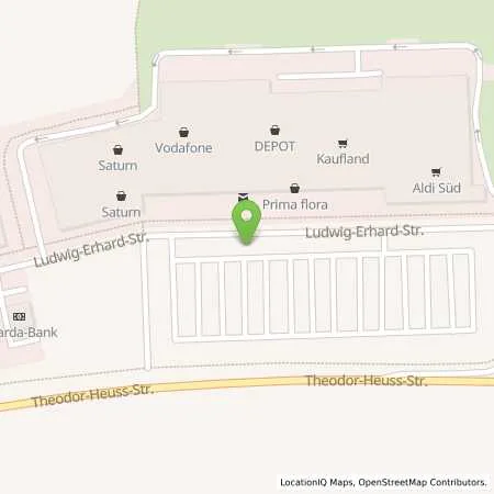 Standortübersicht der Tankstelle Stadtwerke Landshut Kommunaler Eigenbetrieb der Stadt Landshut in 84034 Landshut