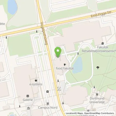 Standortübersicht der Tankstelle E.ON Drive Infrastructure GmbH in 44227 Dortmund