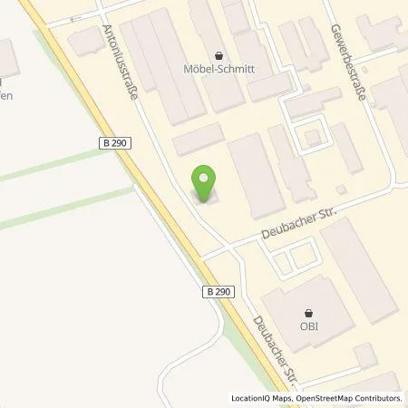 Standortübersicht der Tankstelle Regioladen+ GmbH & Co.KG in 97922 Lauda (koenigshofen)