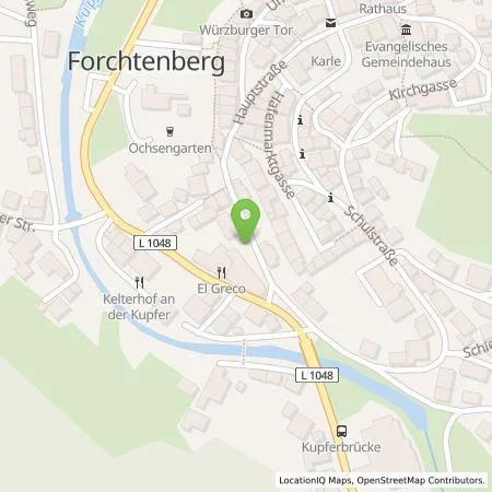 Standortübersicht der Tankstelle smopi® - Multi Chargepoint Solution GmbH in 74670 Forchtenberg