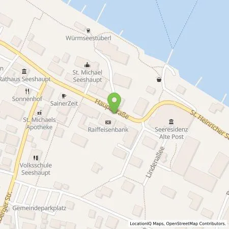 Standortübersicht der Tankstelle smopi® - Multi Chargepoint Solution GmbH in 82402 Seeshaupt