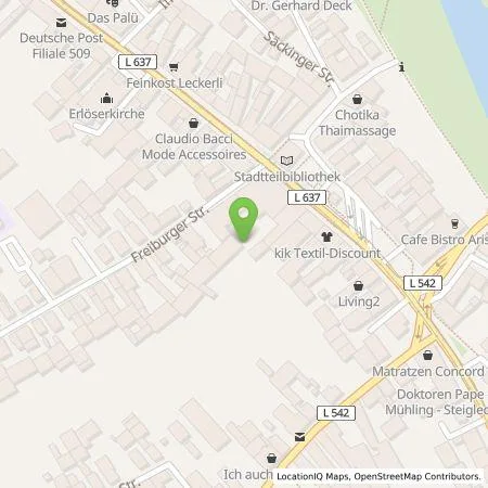 Standortübersicht der Tankstelle smopi® - Multi Chargepoint Solution GmbH in 68239 Mannheim