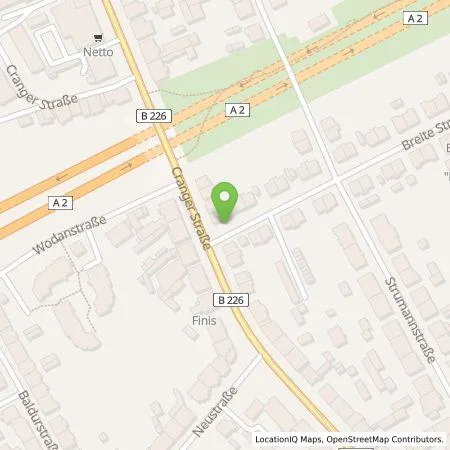 Standortübersicht der Tankstelle Emscher Lippe Energie GmbH in 45891 Gelsenkirchen