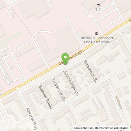 Standortübersicht der Tankstelle Emscher Lippe Energie GmbH in 45881 Gelsenkirchen