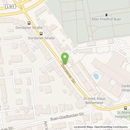 Standortübersicht der Tankstelle Emscher Lippe Energie GmbH in 45894 Gelsenkirchen