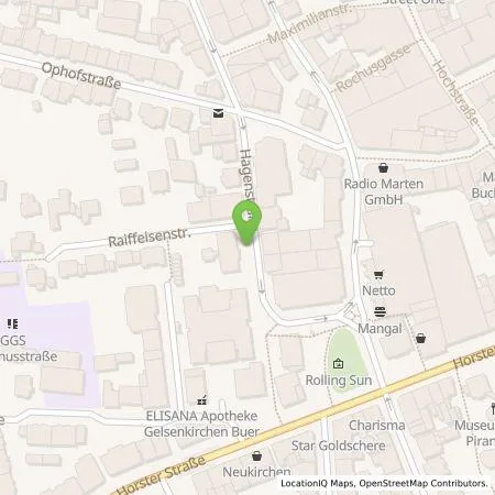 Standortübersicht der Tankstelle Emscher Lippe Energie GmbH in 45894 Gelsenkirchen