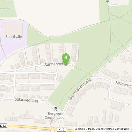 Standortübersicht der Tankstelle Emscher Lippe Energie GmbH in 45889 Gelsenkirchen