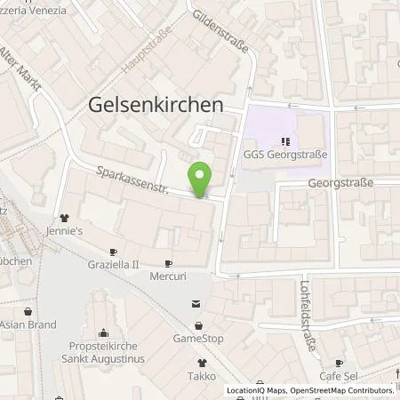 Standortübersicht der Tankstelle Emscher Lippe Energie GmbH in 45879 Gelsenkirchen