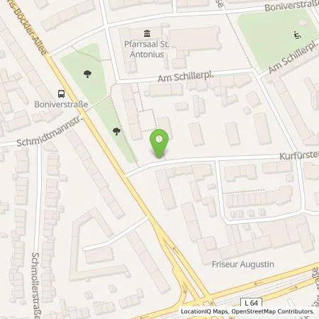 Standortübersicht der Tankstelle Emscher Lippe Energie GmbH in 45883 Gelsenkirchen