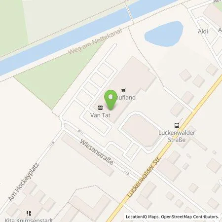 Standortübersicht der Tankstelle Kaufland Dienstleistung GmbH & Co. KG in 15711 Königs Wusterhausen