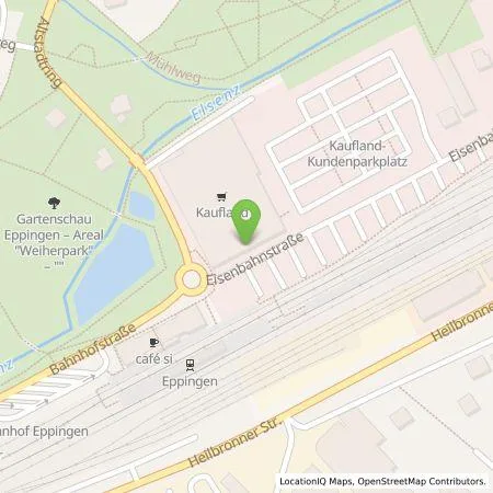 Standortübersicht der Tankstelle Kaufland Dienstleistung GmbH & Co. KG in 75031 Eppingen