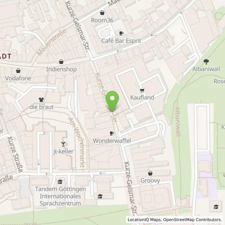 Standortübersicht der Tankstelle Kaufland Dienstleistung GmbH & Co. KG in 37073 Göttingen