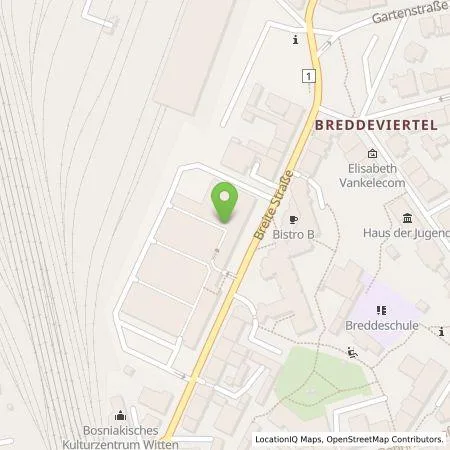 Standortübersicht der Tankstelle Kaufland Dienstleistung GmbH & Co. KG in 58452 Witten