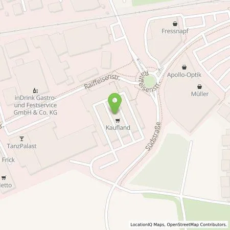 Standortübersicht der Tankstelle Kaufland Dienstleistung GmbH & Co. KG in 74906 Bad Rappenau