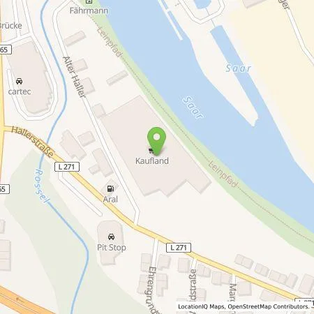 Standortübersicht der Tankstelle Kaufland Dienstleistung GmbH & Co. KG in 66333 Völklingen