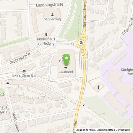 Standortübersicht der Tankstelle Kaufland Dienstleistung GmbH & Co. KG in 70567 Stuttgart (Möhringen)