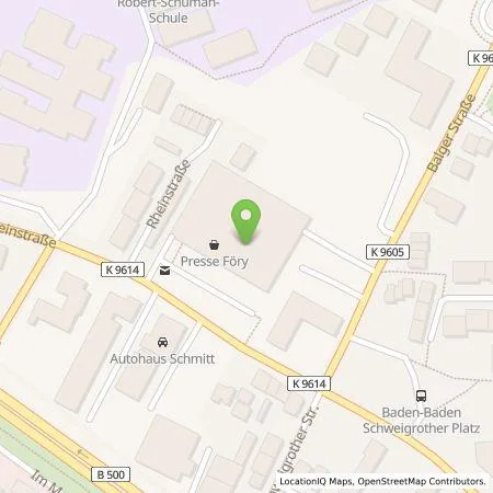 Standortübersicht der Tankstelle Kaufland Dienstleistung GmbH & Co. KG in 76532 Baden-Baden