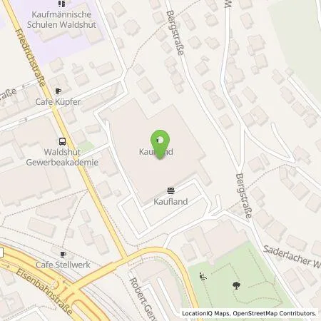 Standortübersicht der Tankstelle Kaufland Dienstleistung GmbH & Co. KG in 79761 Waldshut-Tiengen
