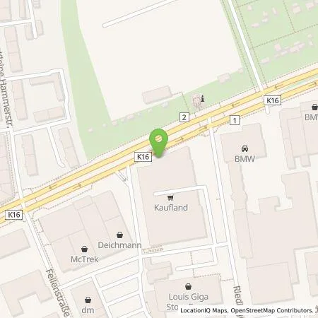 Standortübersicht der Tankstelle Kaufland Dienstleistung GmbH & Co. KG in 45141 Essen