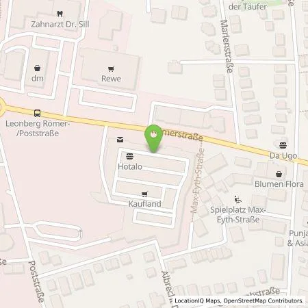 Standortübersicht der Tankstelle Kaufland Dienstleistung GmbH & Co. KG in 71229 Leonberg