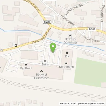 Standortübersicht der Tankstelle Kaufland Dienstleistung GmbH & Co. KG in 95213 Münchberg