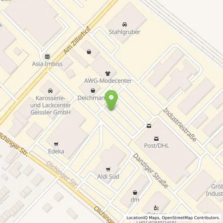 Standortübersicht der Tankstelle Kaufland Dienstleistung GmbH & Co. KG in 82194 Gröbenzell