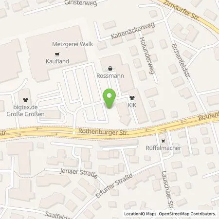 Standortübersicht der Tankstelle Kaufland Dienstleistung GmbH & Co. KG in 90522 Oberasbach