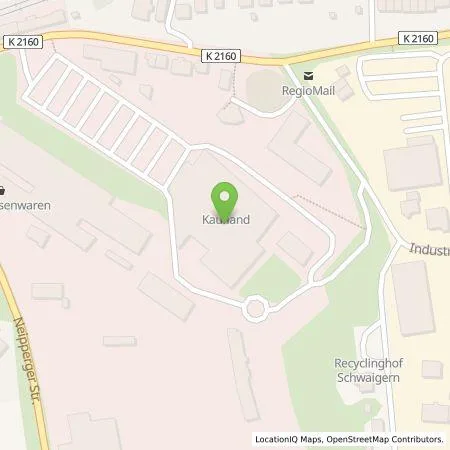 Standortübersicht der Tankstelle Kaufland Dienstleistung GmbH & Co. KG in 74193 Schwaigern