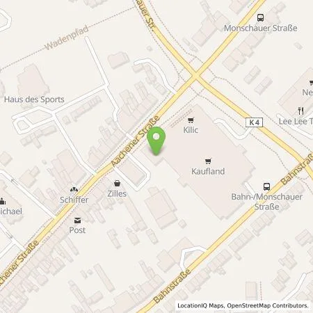 Standortübersicht der Tankstelle Kaufland Dienstleistung GmbH & Co. KG in 41069 Mönchengladbach