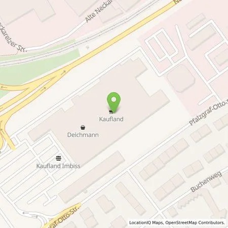 Standortübersicht der Tankstelle Kaufland Dienstleistung GmbH & Co. KG in 74821 Mosbach