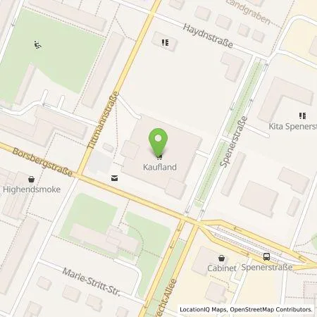 Standortübersicht der Tankstelle Kaufland Dienstleistung GmbH & Co. KG in 01309 Dresden